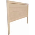 thumbnail image 3 of Cabecera Para Cama Queen Size Muebles GM Modelo Duela Pata Delgada Madera de Pino Sin Pintar, 3 of 4