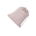 thumbnail image 2 of braveheart Cotton Linen Storage Bag Reusable Rectangular Solid Color Jewelry Underwear Cosmetic Household Drawstring Pouch Pocket 30x40cm 8x10cm, 2 of 6
