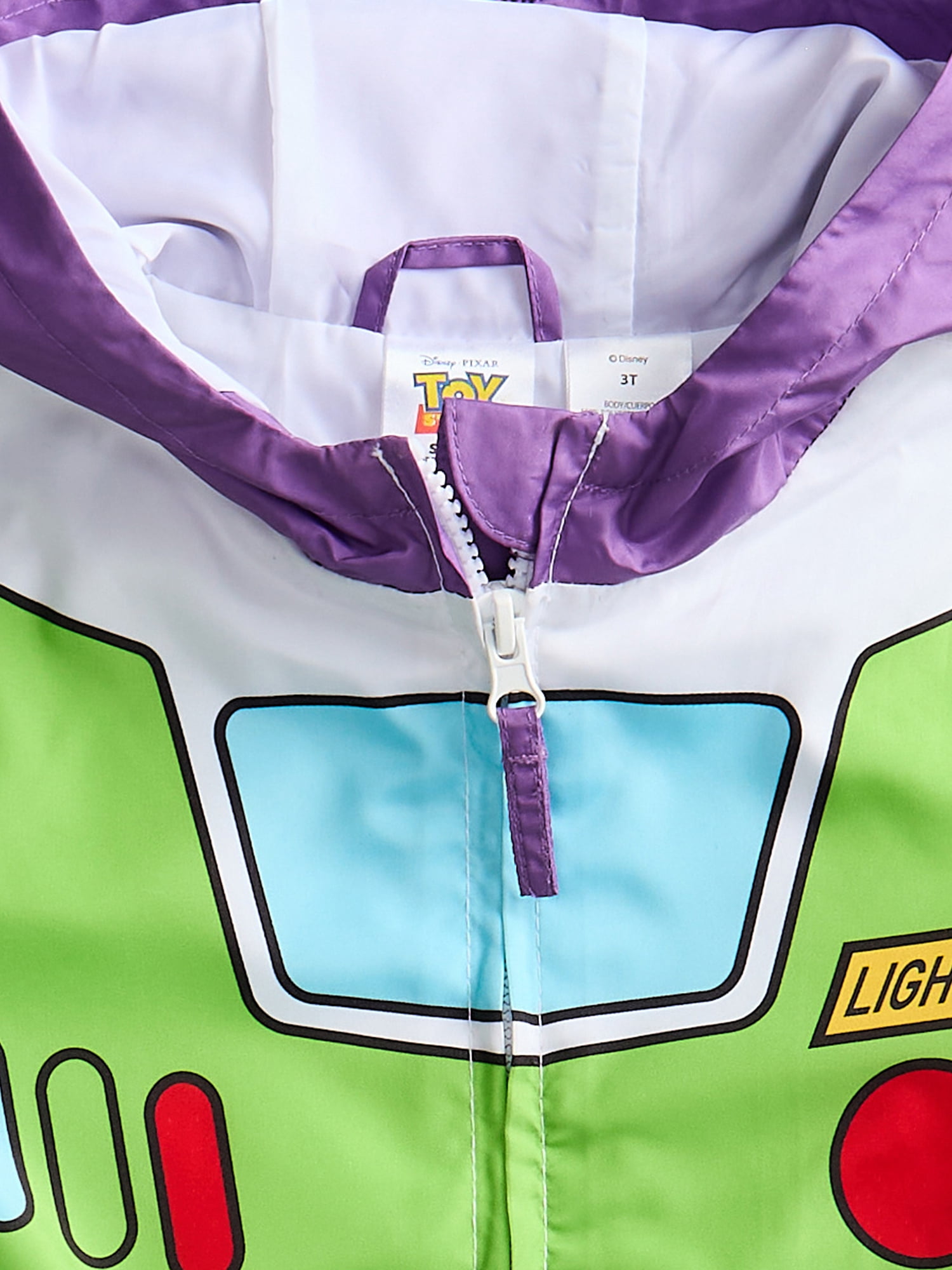Character Toddler Cosplay Rain Jacket, Sizes 12M-5T