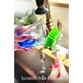 thumbnail image 3 of Bright Box Nylon Cleaning Brush, 1ct – Electric Green Bristles, Antimicrobial & Scratch-Free, 3 of 5