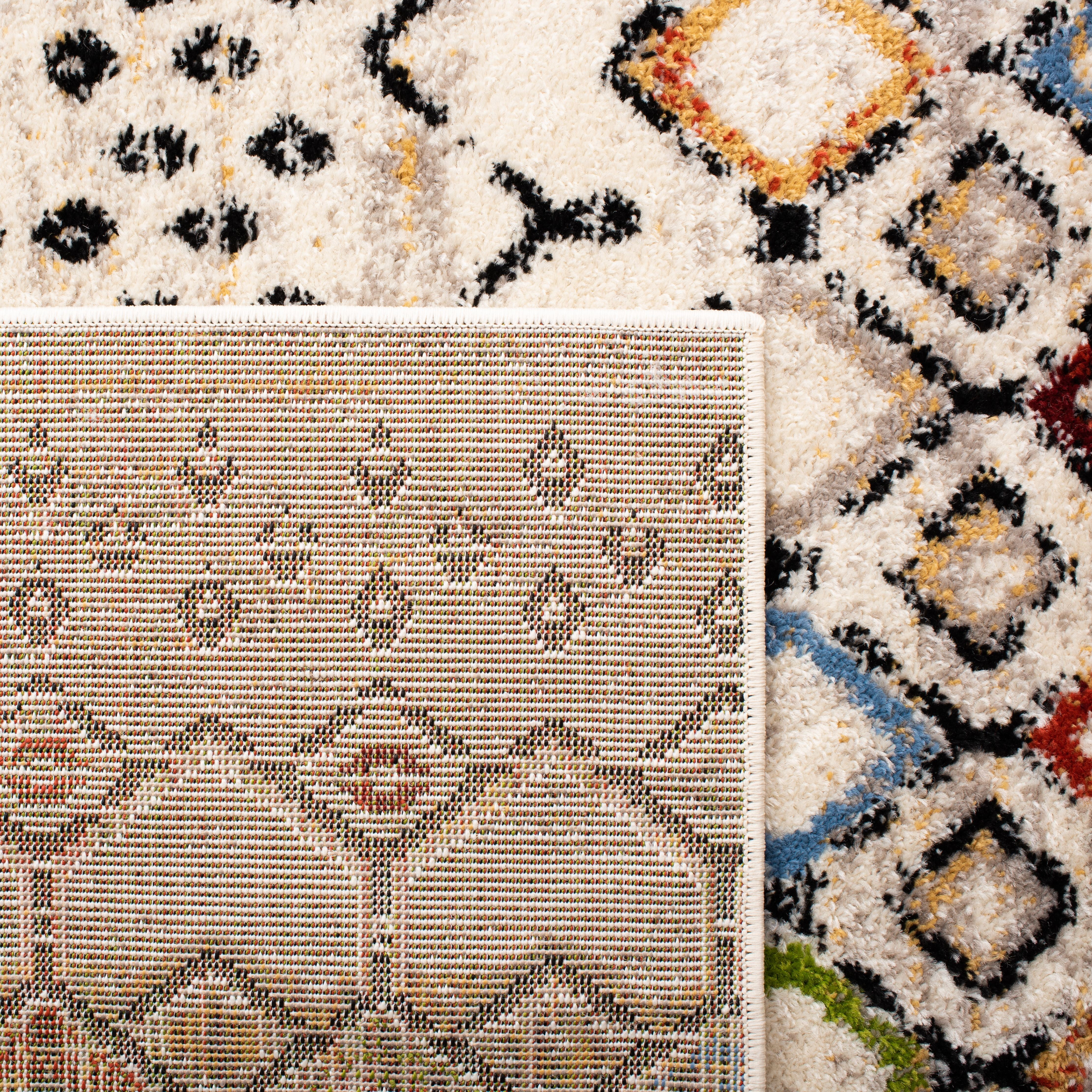 Safavieh Amsterdam Gladwin Geometric Runner Rug, Ivory/Multi, 2'3" x 12'