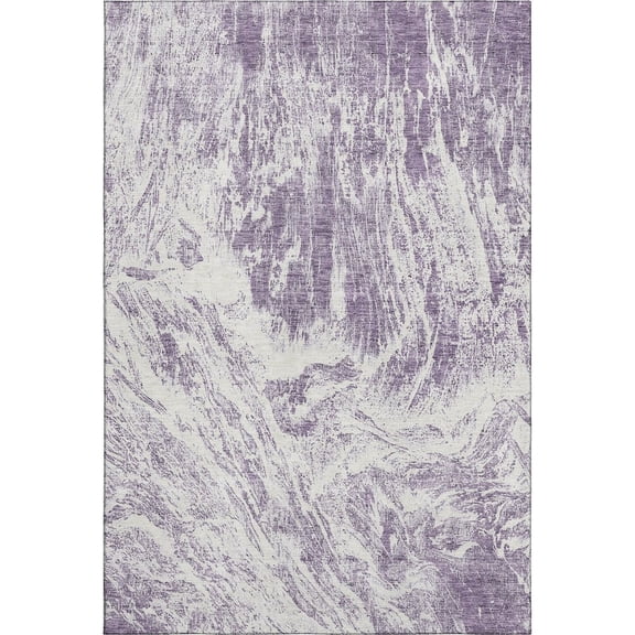 Dalyn Rugs Premium Machine Washable Mayfield AMF971 Purple 10' x 14' Rug