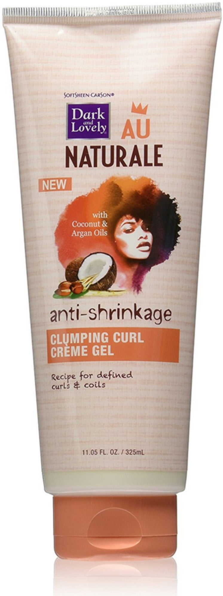 Dark and Lovely Au Naturale Anti-Shrinkage Clumping Curl Creme Gel 11.05 oz