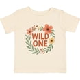 thumbnail image 3 of Inktastic Wild One Floral First Birthday Boys or Girls Baby T-Shirt, 3 of 5