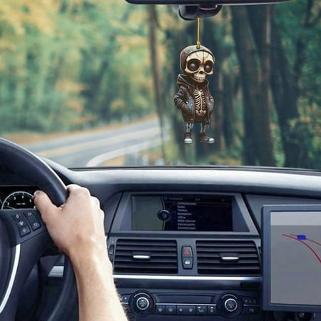 

LBS 2023 New Cool Doll Acrylic Double Sided Printing Pendant Fun Pendant Double Sided Printing Car Cool Doll White Elephant Gift (1Pcs)