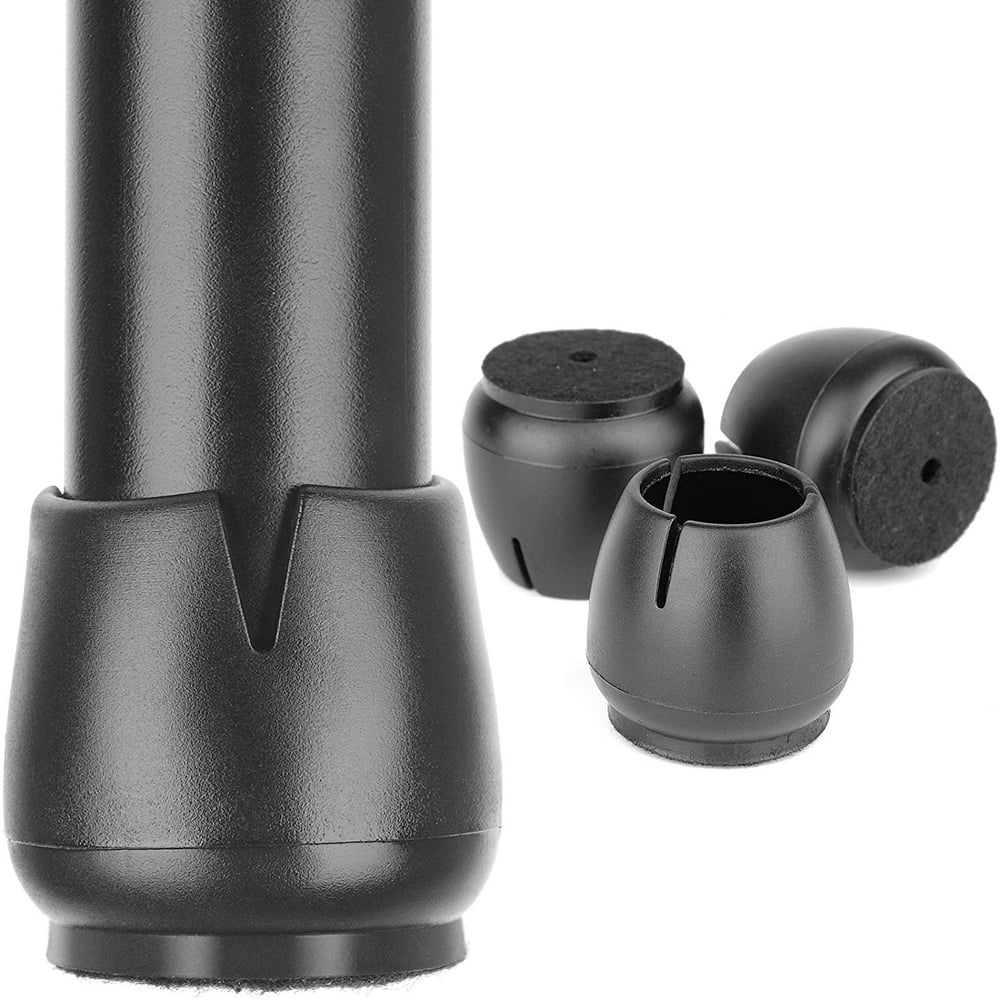 1” Chair Leg Floor Protectors for 1 to 1-3/16 Inch Round Chair Legs
