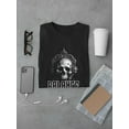 thumbnail image 3 of Gothic Balance Skull T-shirt Men's -SmartPrintsInk Designs, 3 of 4