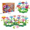 thumbnail image 5 of HANMUN Garden Toys for Girls Flower Garden Building Toy Set - 148Pcs DIY flower garden building toys for girls  Pretend Playset Gardening Blocks Educational Creative Craft Toys for 3 - 8-Year-Old Kids, 5 of 7