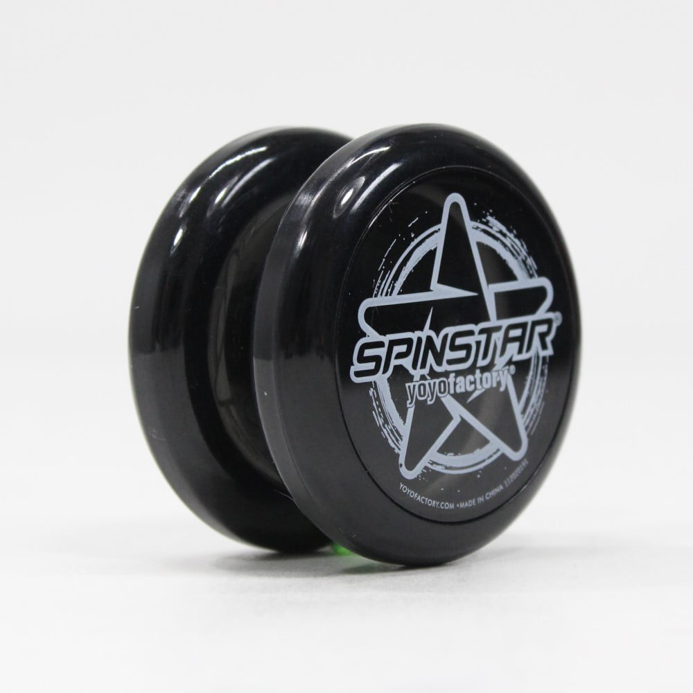 Spinstar Yo-Yo - Responsive yo (Solid Black) - Walmart.com