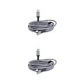 thumbnail image 3 of Tholdsy Charging Cable Nylon Woven Type-C 5M VR Wire Elbow Line Alloy Transmission Data 90° 5Gbps Long-distance Aluminium Transfer Head 2piezas, 3 of 6