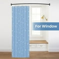 thumbnail image 4 of Curved Shower Curtain Rod 36.4-76In Adjustable, Black Round Shower Curtain Rod, Shower Rods for Bathroom, Bathtub, Stall, Bathroom Rod No Rust, Extra Space, Need to Drill, 4 of 14