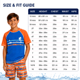 thumbnail image 4 of iXtreme Boys Rash Guard Set - 2 Piece UPF50+ Quick Dry Short Sleeve Swim Shirt & Swim Trunks for Boys, 4 of 7
