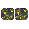 thumbnail image 7 of Goofa Mardi Gras7 Pattern 2 Piece Car Windshield Sun Shade Foldable | Front Windshield Shade for Sun, Heat and UV Rays | Sunshade for Car Front Window-, 7 of 7