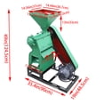 thumbnail image 2 of Corn Peeling Grinding Machine Grits Making Machine Grain Dehuller Bran Removing Machine 220V 3-phase 400-500kg/h, 2 of 9
