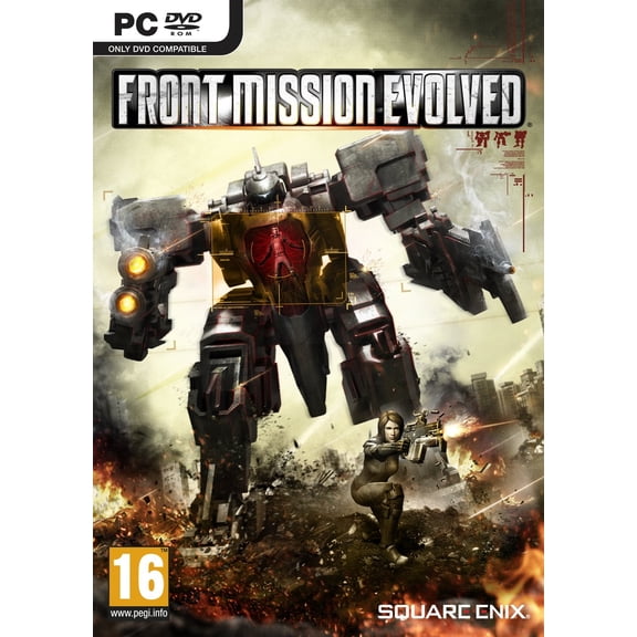 Front Mission Evolved - Classic PC DVDRom Game - Fight on Foot Against Massive Enemies