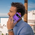 thumbnail image 4 of KOMI for Google Pixel 9a Case with Screen Protector and with Camera Cover, 360°Military Grade Rotatable Kickstand (Heavy Duty) Shockproof Protective, Case for Google Pixel 9a Purple, 4 of 5