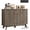 Grey-3 Drawer, variant on Vecenuy Buffet Cabinet Fluted Sideboard 47.2" Accent Cabinet with Adjustable Shelves,Modern Coffee Bar with Charging Station, for Dining Room, Living Room, Grey