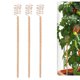 thumbnail image 1 of Marco de soporte de plantas de jardín de cobre | Estaca de verduras y flores | Herramienta de jardinería robusta y resistente a la intemperie | Ahorro de espacio para jardines pequeños, balcones, 1 of 7