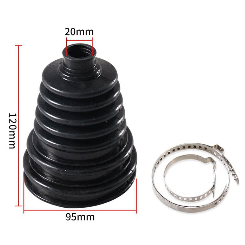 Universal Stretchy CV Drive Shaft Boot Kit No Dismantling with Cone for Car Van
