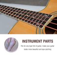 thumbnail image 2 of Guitar Neck Fretboard Stickers Fretboard Inlay, Inlay Dots Inlay Dots For Guitar Ukulele Bass Mandolin Banjo Decor 6mm, 2 of 8