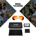 thumbnail image 5 of Joopin Polarized Aviation Sunglasses for Women, Classic Pilot Style Sun Glasses, Lightweight Shades Sunnies, 5 of 7