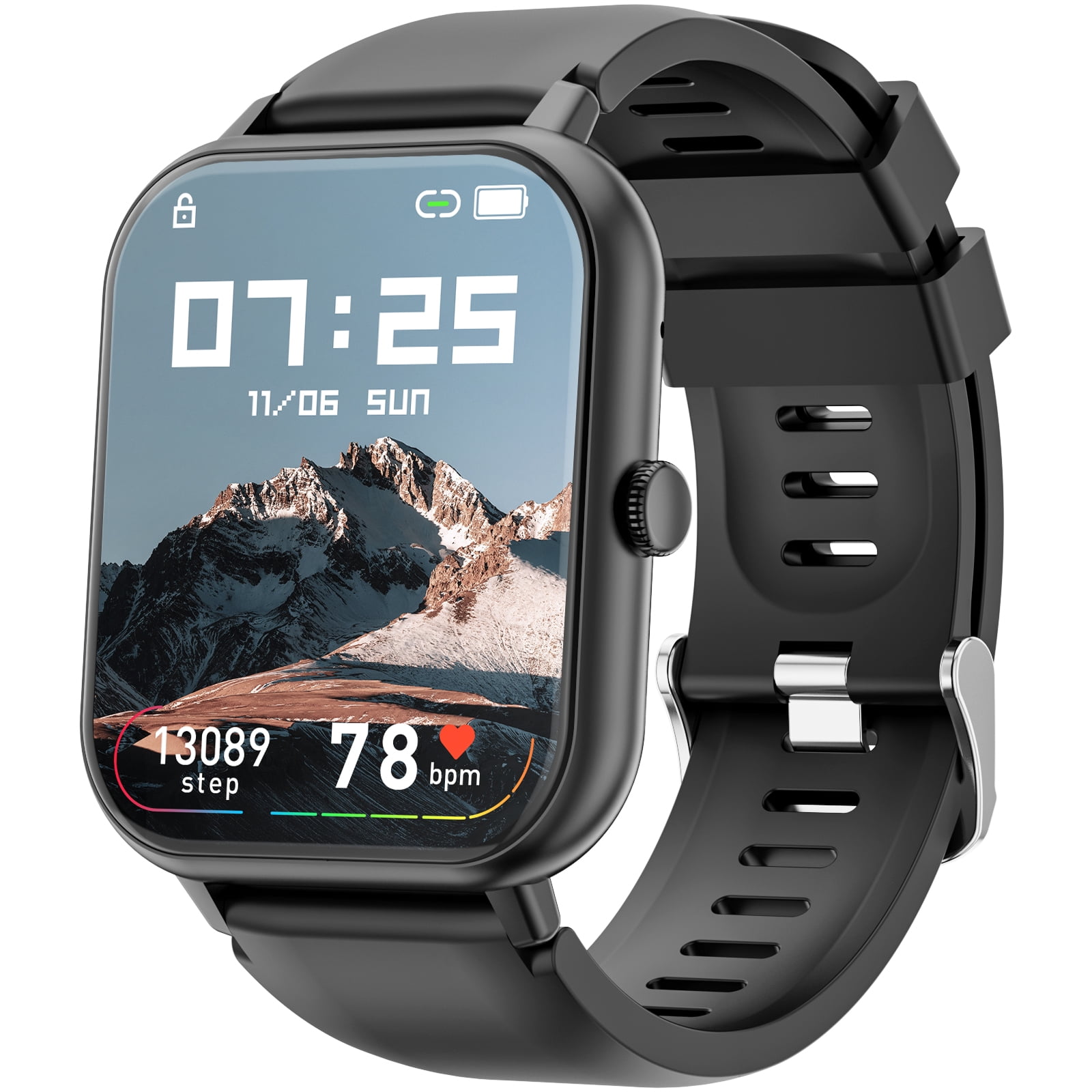 Mingdaln Smart Watch ZL54 for Android Phones iPhone Compatible Waterproof Smartwatch Touch Screen Fitness Fitness Watch Heart Rate Monitor Blood Oxygen Smart Watches Men Women - Walmart.com