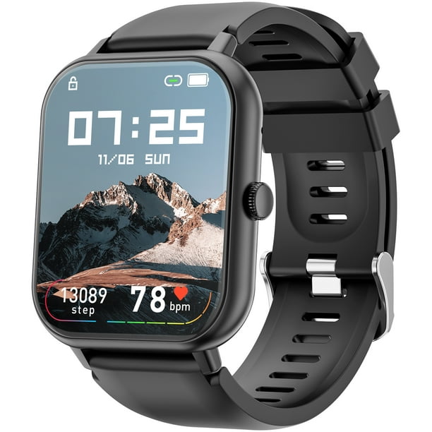 Mingdaln Watch ZL54 for Android Phones iPhone Compatible IP67 Waterproof Smartwatch Touch Fitness Tracker Fitness Watch Heart Rate Monitor Blood Oxygen Smart Watches for Men Women - Walmart.com