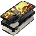 thumbnail image 4 of Designed for Motorola Moto G 5G 2024 Modern Design Pattern Fused Hybrid Hard PC + TPU Rubber Shockproof Drop Protection Impact Phone Case Cover [Antique Flowers], 4 of 8