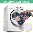 thumbnail image 6 of Pioneer Flower Floral Print Pattern Square Tablecloth, Waterproof Wipeable Spillproof Washable Table Cover for Home Kitchen Party Decor, 60"x60", 6 of 6