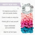 thumbnail image 2 of Scunci by Conair Teen Girl Holiday Gift Set, Christmas Stocking Stuffer Gift Box Under $20, Includes 10 Scrunchies in Pink and Purple Shades, 2 of 3