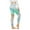 #2 Green, variant on Luxalzxs Butt Lifting Leggings for Women High Waisted Tummy Control Seamless Workout Leggings Gym Yoga Pants
