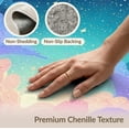thumbnail image 6 of ODIKA Galaxy Pink Tie Dye Kawaii Mermaid Border Shaped Pet Friendly & Kids Safe Play for Playroom, Bedroom, Reading Nook, 6 of 7
