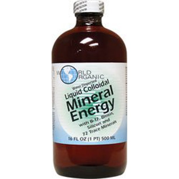 World Organic Mineral Energy Liquid Colloidal 16 fl oz
