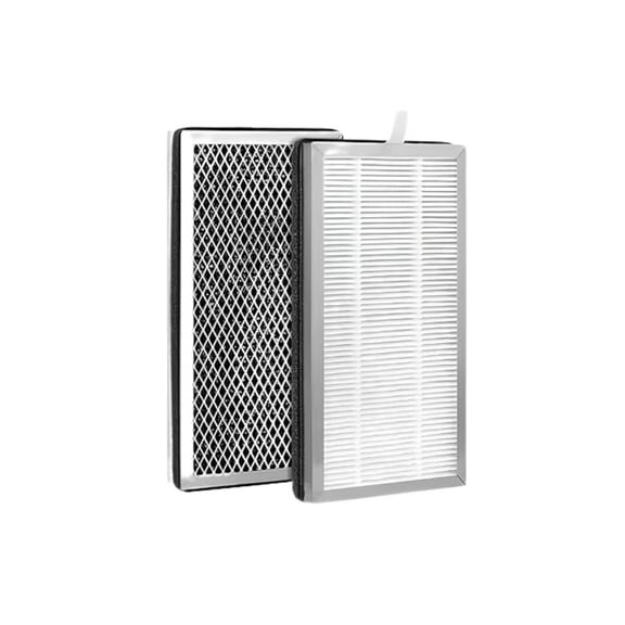 Nispira True HEPA Replacement Filter with Activated Carbon Compatible with MA-15 Air Purifier Part MA-15R. 2 Packs