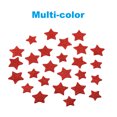 thumbnail image 3 of Uxcell Foam Stickers,1Pack 150Pc EVA Adhesive Glitters Foam Shape Sticker,Red Pentagram, 3 of 6