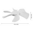 thumbnail image 2 of WHAMVOX Couverture de Ventilation de Toit de Rv Remplacement Plastique Blanc Élimination de l'Humidité Lot de 1, 2 of 8