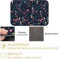 thumbnail image 3 of Cute Flower Dish Drying Mats Super Absorbent Dish Drainer Rack Pad Non-Slip Drying Mat for Kitchen Counter, 24"x16", 3 of 7