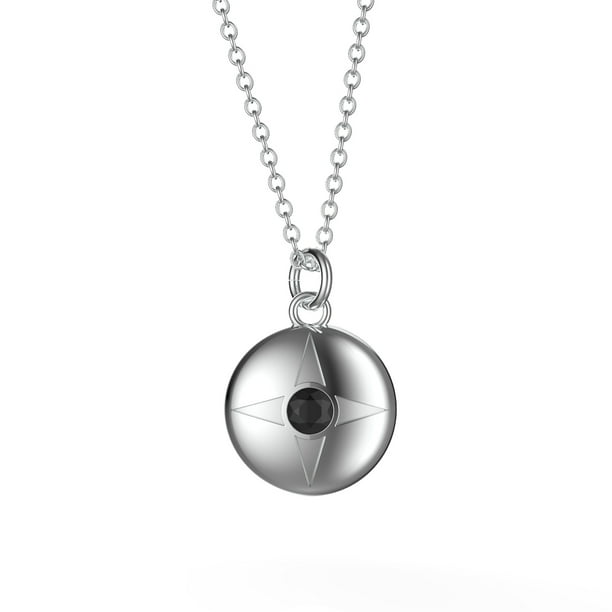 Collar para Mujer con Cristal Fino Swarovski en forma de Star– Bañado en Rodio- Collar Elegante y Brillante-Collares de Mujer de Moda- Joyería para Mujer de Moda- Regalo especial Ortiz Espinosa Temporada