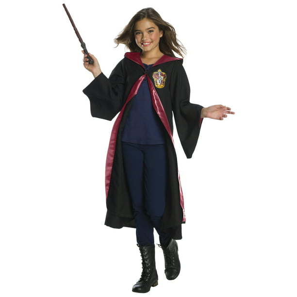 Rubies Gryffindor Robe Girls Halloween Costume- One Size - Walmart.com ...