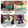 thumbnail image 6 of AOOOWER No Paint Required Plastic Dent Removal Tool 10pcs for Body Hails Damage Repair, 6 of 17