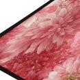 thumbnail image 3 of 39x20 Inch Non-Slip Floor Mat Hallway Runner Rug Entrance Floor Mat Runner for Kitchen and Living Room Red Watercolor Flowers, 3 of 8