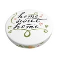 thumbnail image 2 of Lsque Home Sweet Home Floral Round Bar chair cushion covers Velvet Fabric Premium Comfort Protects from Scratches and Stains for 14-17 Inch Chair- 14 inch, 2 of 7