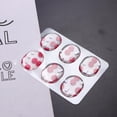 thumbnail image 2 of BEADCEST 6 Pcs Amortisseurs de Tambour Tampons en Gel Silicone Réduisent les Sons pour Enregistrement Sessions Points Rouges, 2 of 7
