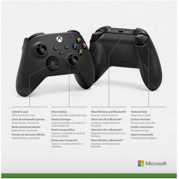 Xbox Wireless Controller – Carbon Black - Samsclub.com