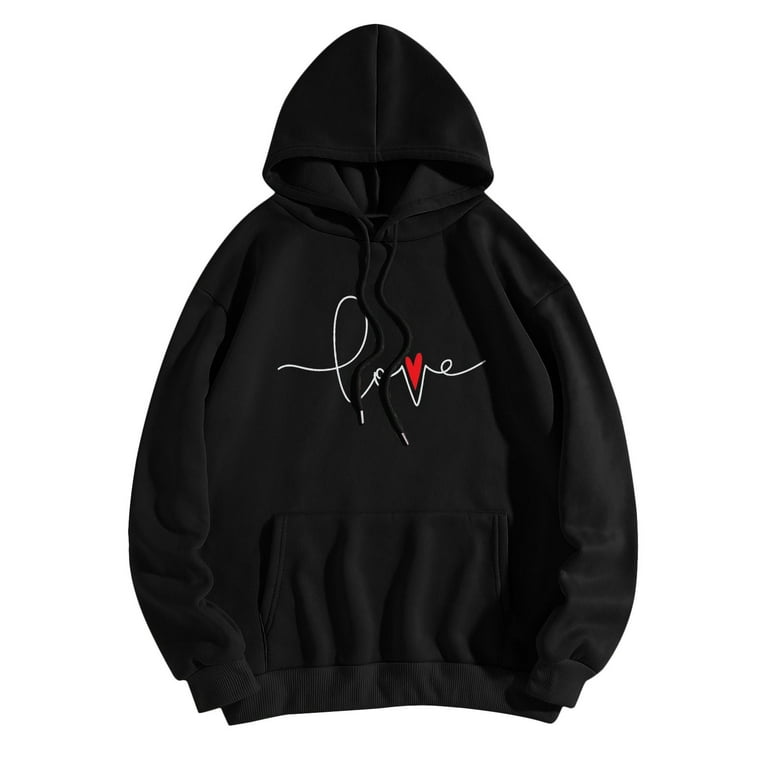 HAPIMO Sales Valentine's Day Sweatshirts for Women Classic