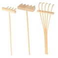 thumbnail image 5 of Mobestech Natural Bamboo Meditation Rakes Beige for Tabletop Zen Garden 3Pcs, 5 of 8