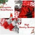 thumbnail image 5 of Christmas Blanket Red Buffalo Plaid Christmas Throw Blanket, Reindeer Christmas Blankets and Throws Soft Warm Flannel Christmas Throw Blankets for Couch, Bed, Sofa, 50 x 60 Inch, 5 of 6