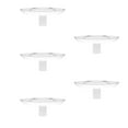 thumbnail image 1 of Modern Floating Vase Set with Clear Acrylic Bowls for Floral Arrangement and Display Stand 5PCS, 1 of 9