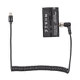 thumbnail image 4 of NP-F Tipo-C A NP-F550/570/770/970 Batería Ficly Adaptador de Alimentación de Batería Con 5-12V Cable de Resorte de Salida para El Monitor de Campo Transmisorio de Video, 4 of 6
