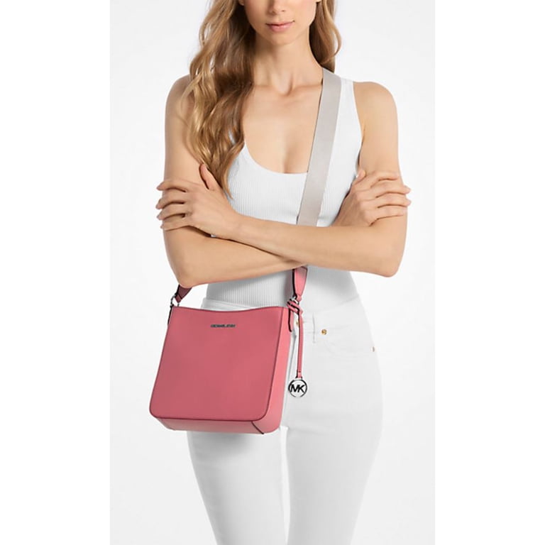 Michael Kors Women's Jet Set Small North South Messenger Crossbody